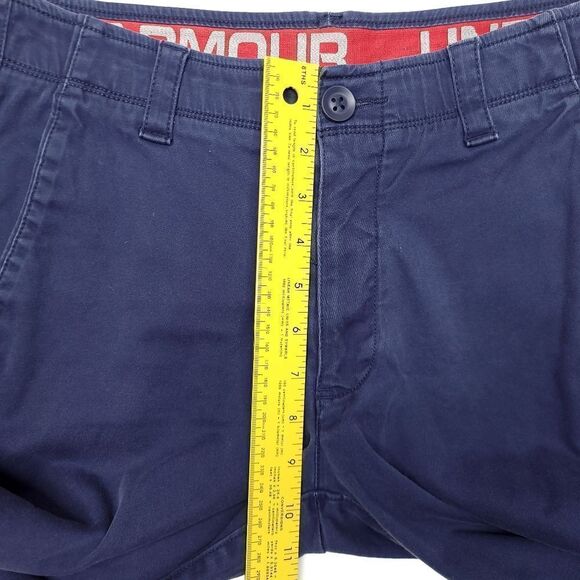 Under Armour Match Play Golf Pants Mens 32x30 Blue Stretch Tech Commuter Cotton - Picture 4 of 7